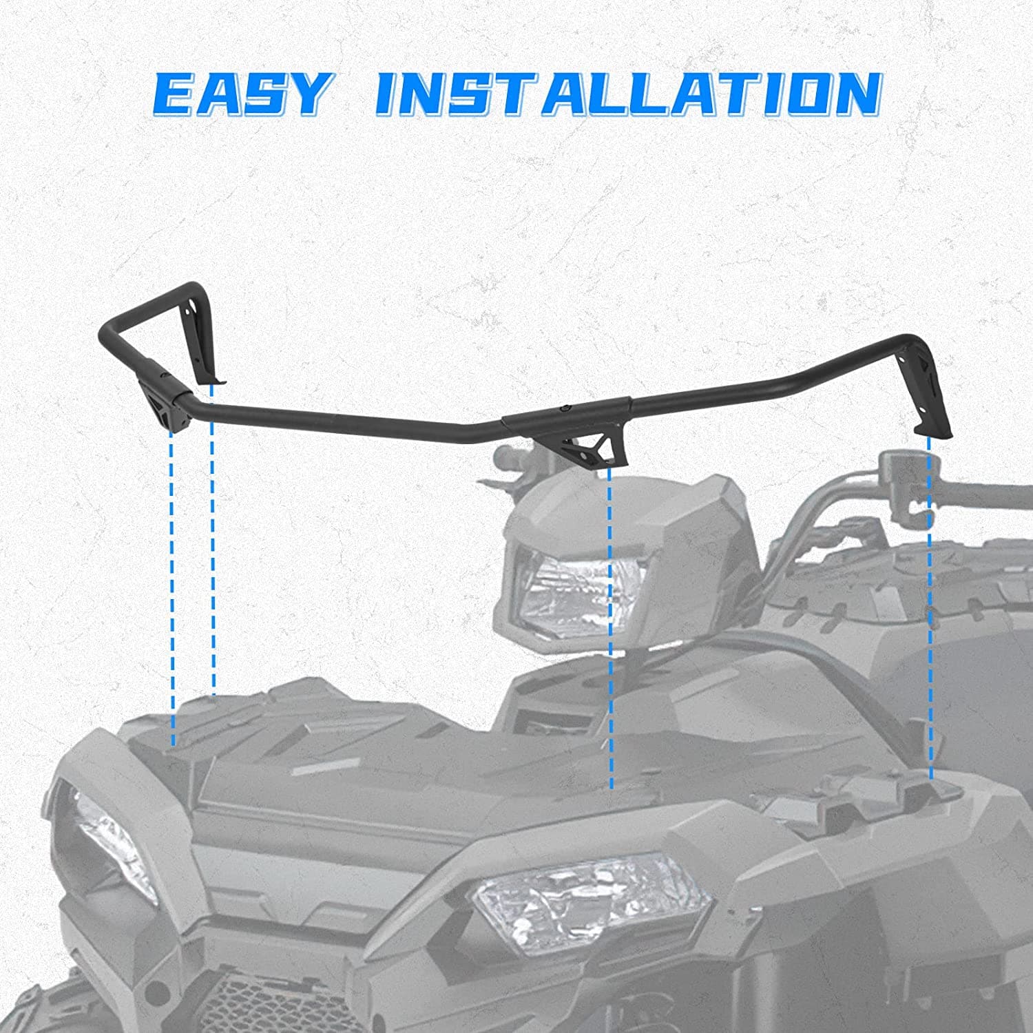 Front Rack Extender For 2017-2022 Sportsman 850 / XP 1000 Replacement for ‎2882022 - Kemimoto