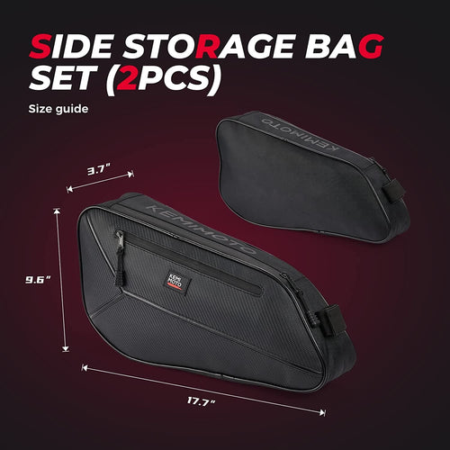 Polaris Slingshot Side Storage Bags - Kemimoto