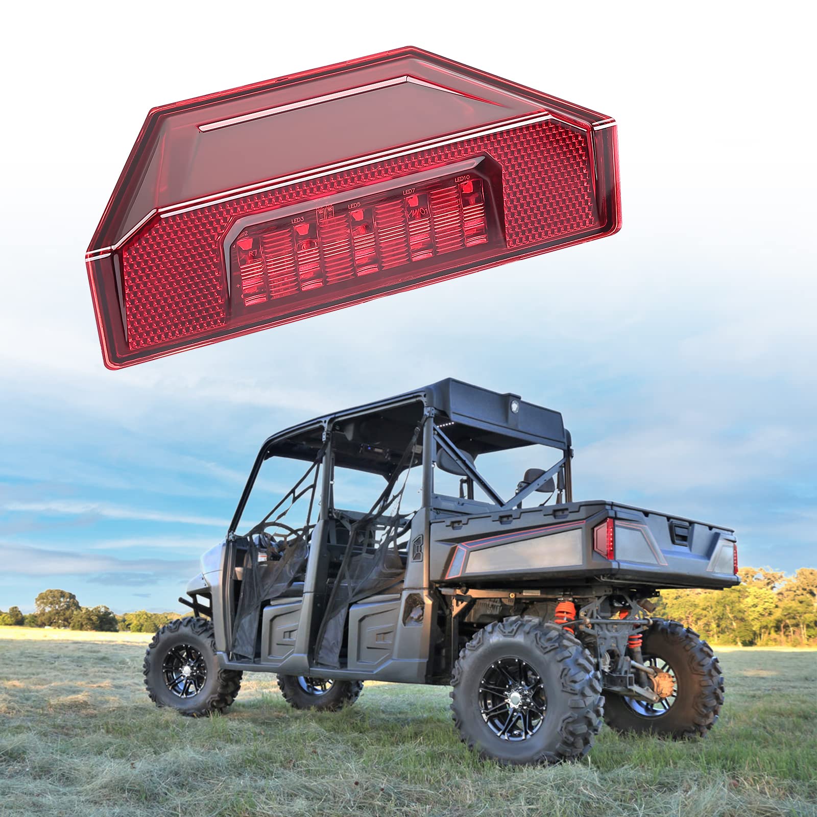 Tail Light Fit Polaris Ranger 900 XP 1000 570 / General - Kemimoto