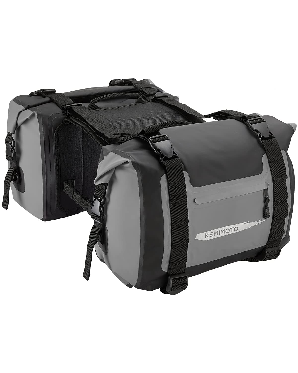 Motorcycle Waterproof Detachable Saddlebags(25L*2) - Kemimoto