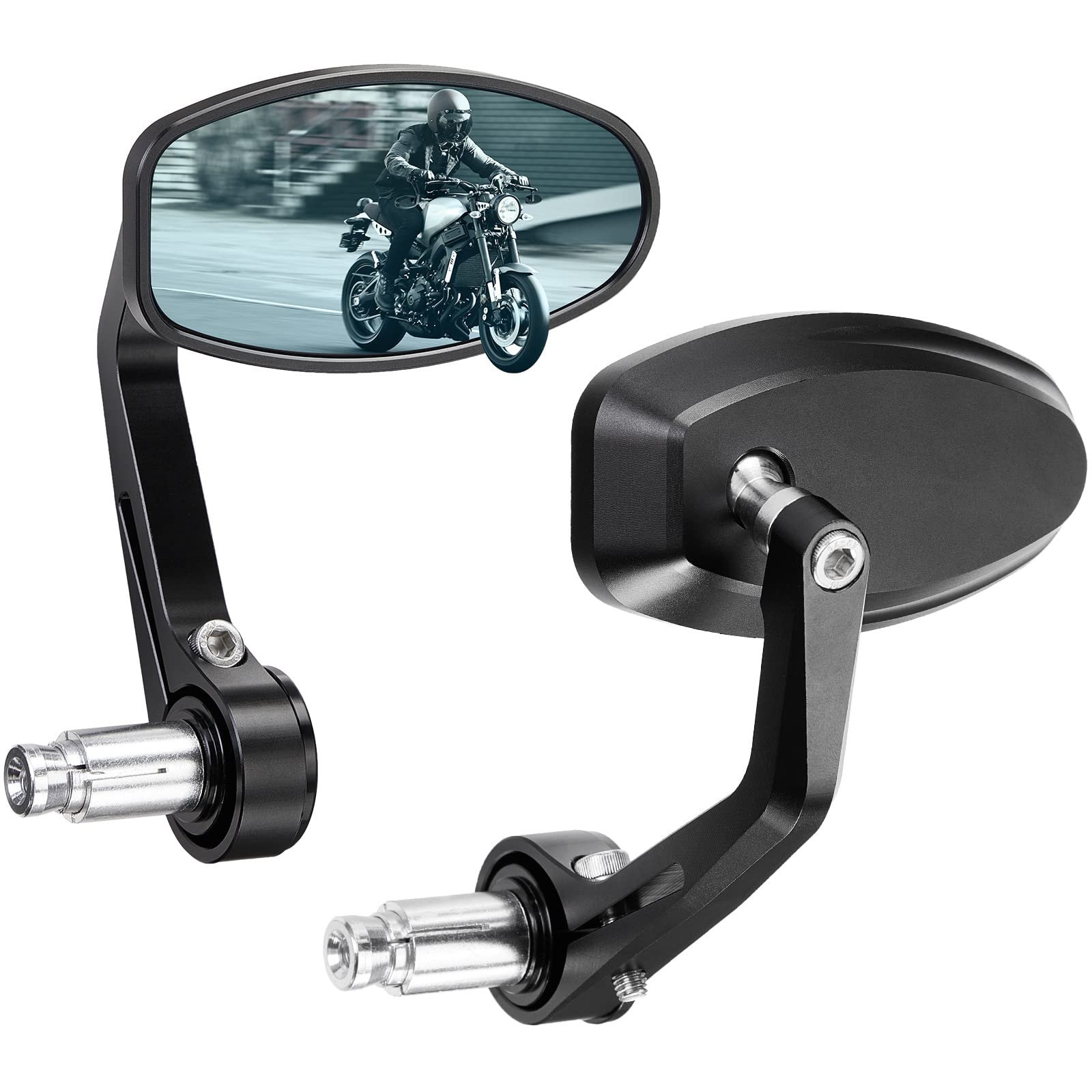 Motorcycle Handlebar Rearview Mirrors – Kemimoto