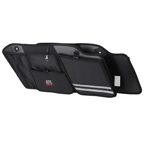 Motorcycle Touring Saddle Bags Organizers (2 Pack) - Kemimoto