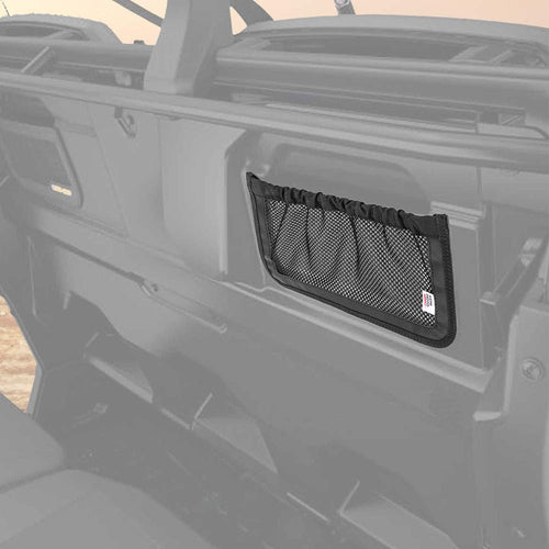 UTV Rear Backrest Storage Nets For Can Am Defender Max - Kemimoto