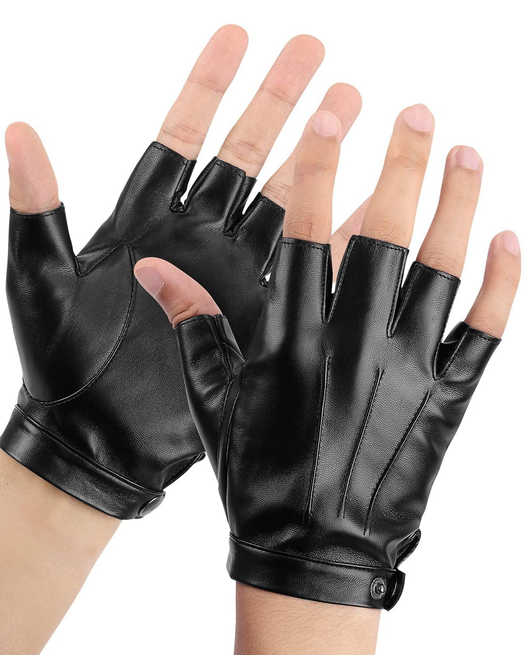 Mustad Half Finger Casting Gloves Cool Quick Dry Fingerless