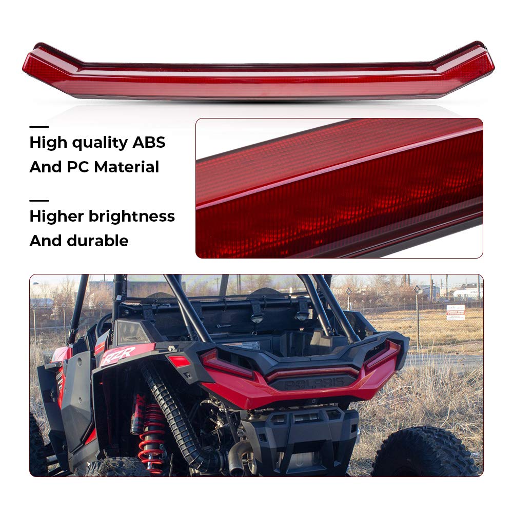 Center Tail Light Fit Polaris RZR RS1 1000 XP (2019-2023) - Kemimoto