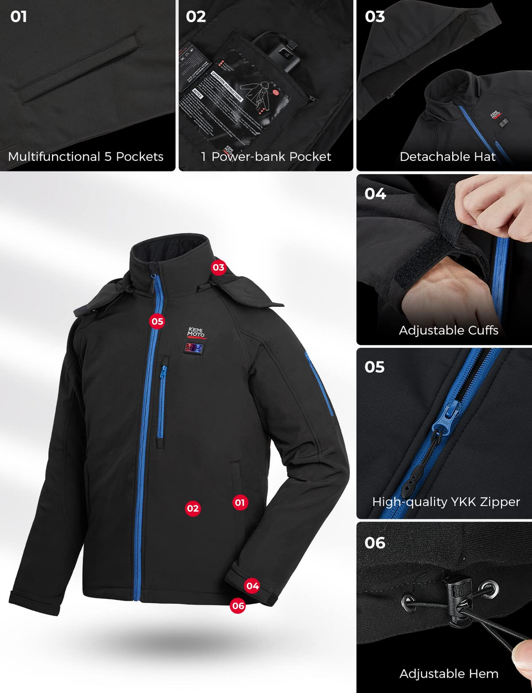 Ryno Gear Softshell Fleece Jacket (Security ID)