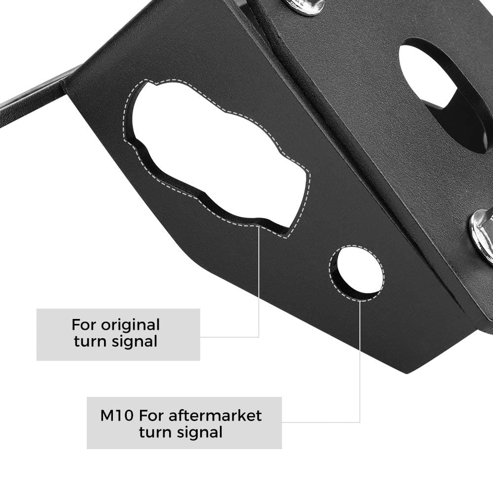 Motorcycles Ninja Fender Eliminator License Plate Bracket - Kemimoto